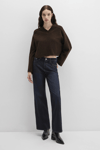 Mavi Malibu Pamuklu Wide Leg Fit Yüksek Bel Bol Paça Jeans Bayan Kot Pantolon 1010152-91221 KOYU LACIVERT