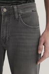 Mavi Marcus Streç Pamuklu Slim Straight Normal Bel Daralan Paça Jeans Erkek Kot Pantolon 0035189134 GRİ