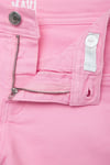 Mavi Melora Pamuklu Mom Fit Normal Bel Jean Kız Çocuk Short 7410655-86707 PEMBE