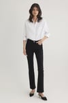 Mavi Molly Flare Normal Bel Çizme Paça Jeans Bayan Kot Pantolon 1013624623 SİYAH