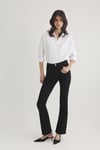Mavi Molly Flare Normal Bel Çizme Paça Jeans Bayan Kot Pantolon 1013624623 SİYAH