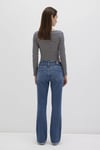 Mavi Molly Pamuklu Bootcut Fit Normal Bel Geniş Paça Jeans Bayan Kot Pantolon 1013690520 MAVİ