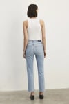 Mavi New York Streç Pamuklu Straight Fit Yüksek Bel Düz Paça Jeans Kadın Kot Pantolon 101441-86391 AÇIK MAVİ