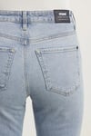 Mavi New York Streç Pamuklu Straight Fit Yüksek Bel Düz Paça Jeans Kadın Kot Pantolon 101441-86391 AÇIK MAVİ