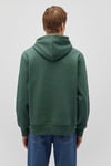 Mavi Pamuk Karışımlı Loose Fit Kapüşonlu Şardonlu Erkek Sweat 065809-71580 YEŞİL