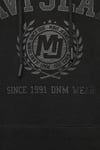 Mavi Pamuk Karışımlı Loose Fit Kapüşonlu Şardonlu Erkek Sweat 0S10201-900 SİYAH