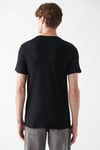 Mavi Pamuklu Bisiklet Yaka Basic Erkek T Shirt 061747-900 SİYAH