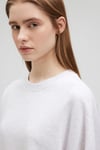 Mavi Pamuklu Bisiklet Yaka Crop Bayan Sweat 1S10120-87033 AÇIK GRİ