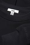 Mavi Pamuklu Bisiklet Yaka Loose Fit Bayan Sweat 1610198-900 SİYAH