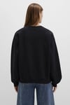 Mavi Pamuklu Bisiklet Yaka Loose Fit Bayan Sweat 1610198-900 SİYAH