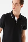 Mavi Pamuklu Dar Kesim Düğmeli Erkek Polo Yaka T Shirt 064164-900 SİYAH