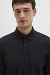 Mavi Pamuklu Fitted Örme Erkek Gömlek 0210294-900 SİYAH