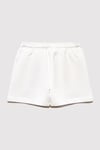 Mavi Pamuklu Logo Baskılı Regular Fit Normal Bel Kız Çocuk Short 7410002-70057 EKRU