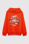Mavi Pamuklu Loose Fit Baskılı Kapüşon Yaka Erkek Çocuk Sweat 6S10156-88523 KIRMIZI