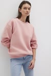 Mavi Pamuklu Loose Fit Bisiklet Yaka Bayan Sweat 1610198-91003 GÜL KURUSU