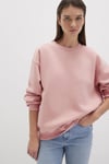 Mavi Pamuklu Loose Fit Bisiklet Yaka Bayan Sweat 1610198-91003 GÜL KURUSU