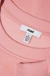 Mavi Pamuklu Loose Fit Bisiklet Yaka Bayan Sweat 1610198-91003 GÜL KURUSU