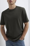 Mavi Pamuklu Loose Fit Bisiklet Yaka Erkek T Shirt 0613102-71553 KOYU HAKİ