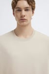 Mavi Pamuklu Loose Fit Bisiklet Yaka Erkek T Shirt 066249-70004 BEJ