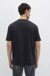 Mavi Pamuklu Loose Fit Bisiklet Yaka Erkek T Shirt 0611596-900 SİYAH