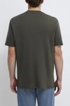 Mavi Pamuklu Loose Fit Bisiklet Yaka Erkek T Shirt 0613102-71553 KOYU HAKİ