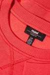 Mavi Pamuklu Loose Fit Bisiklet Yaka Sırt Baskılı Erkek Çocuk Sweat 6S10148-71079 NAR ÇİÇEĞİ
