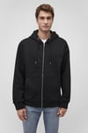 Mavi Pamuklu Loose Fit Kapüşonlu Cepli Erkek Sweat 0S10277-900 SİYAH
