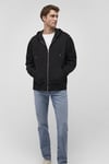Mavi Pamuklu Loose Fit Kapüşonlu Cepli Erkek Sweat 0S10277-900 SİYAH
