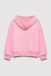Mavi Pamuklu Loose Fit Kapüşonlu Logolu Kız Çocuk Sweat 7S10147-70972 PEMBE