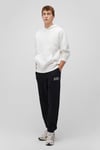 Mavi Pamuklu Loose Fit Normal Bel Lastikli Paça Şardonlu Erkek Eşofman Altı 0010207-900 SİYAH