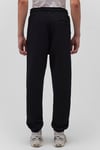 Mavi Pamuklu Loose Fit Normal Bel Lastikli Paça Şardonlu Erkek Eşofman Altı 0010207-900 SİYAH