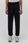 Mavi Pamuklu Loose Fit Normal Bel Lastikli Paça Şardonlu Erkek Eşofman Altı 0010207-900 SİYAH