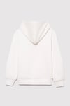 Mavi Pamuklu Loose Fit Şardonlu Kapüşonlu Logolu Kız Çocuk Sweat 7610035-81964 KREM