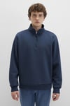 Mavi Pamuklu Loose Fit Uzun Kollu Erkek Sweat 0S10278-70490 LACİVERT