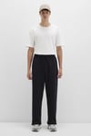 Mavi Pamuklu Oversize Fit Normal Bel Erkek Eşofman Altı 0010530-900 SİYAH