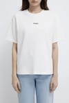 Mavi Pamuklu Regular Fit Bisiklet Yaka Bayan T Shirt 1612829-80194 EKRU