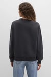 Mavi Pamuklu Regular Fit Bisiklet Yaka Şardonlu Bayan Sweat 1611656-82185 ANTRASİT
