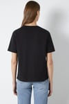 Mavi Pamuklu Regular Fit Bisiklet Yaka Kadın T Shirt 1600965-900 SİYAH