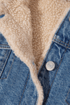 Mavi Pamuklu Regular Fit İçi Peluş Erkek Çocuk Kot Ceket 6111403-90875 AÇIK MAVİ