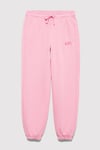 Mavi Pamuklu Regular Fit Lastikli Paça Logolu Kız Çocuk Eşofman Altı 7010041-70972 PEMBE