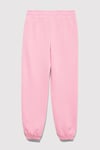 Mavi Pamuklu Regular Fit Lastikli Paça Logolu Kız Çocuk Eşofman Altı 7010041-70972 PEMBE