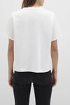 Mavi Pamuklu Regular Fit Logolu Bisiklet Yaka Bayan T Shirt 1613148-80194 EKRU