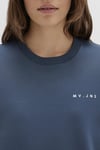 Mavi Pamuklu Regular Fit Logolu Bisiklet Yaka Bayan T Shirt 1613148-70500 KOYU LACIVERT