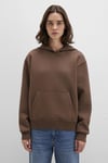 Mavi Pamuklu Regular Fit Şardonlu Kapüşon Yaka Bayan Sweat 167299-81959 KAHVE