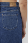 Mavi Pamuklu Regular Fit Yüksek Bel Mini Bayan Kot Etek 1319885301 MAVİ