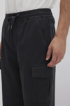Mavi Pamuklu Regular Straight Fit Düz Paça Cepli Kargo Erkek Pantolon 0010552-71379 SİYAH