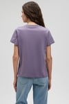 Mavi Pamuklu Slim Fit Bisiklet Yaka Bayan T Shirt 1612233-70608 LİLA