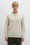 Mavi Pamuklu Slim Fit Bisiklet Yaka Erkek Sweat 0S10457-35111 BEJ