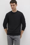 Mavi Pamuklu Slim Fit Bisiklet Yaka Erkek Sweat 0S10457-900 SİYAH