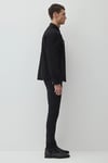 Mavi Pamuklu Slim Fit Uzun Kollu Erkek Kot Gömlek 0210909-87934 SİYAH